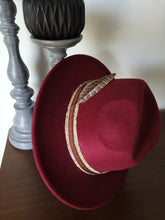 Load image into Gallery viewer, Burgundy Custom Hat