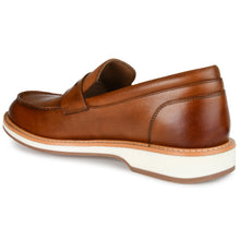 Load image into Gallery viewer, Thomas & Vine Watkins Embossed Penny Loafer - Tan