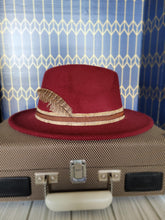 Load image into Gallery viewer, Burgundy Custom Hat
