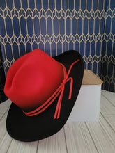 Load image into Gallery viewer, Red Ombre Hat
