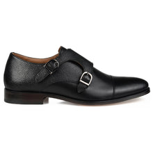 Load image into Gallery viewer, Thomas &amp; Vine - Calvin Double Monk Strap - Black
