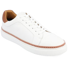 Load image into Gallery viewer, Thomas &amp; Vine - Casual Leather Sneakers - White
