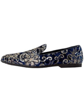 Load image into Gallery viewer, Suede Slip In Shoes - Navy
