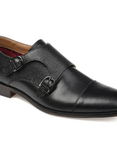 Load image into Gallery viewer, Thomas &amp; Vine - Calvin Double Monk Strap - Black
