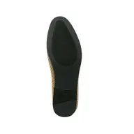 Load image into Gallery viewer, Suede Slip In Shoes - Gold
