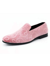 Load image into Gallery viewer, Suede Slip In Shoes - Pink
