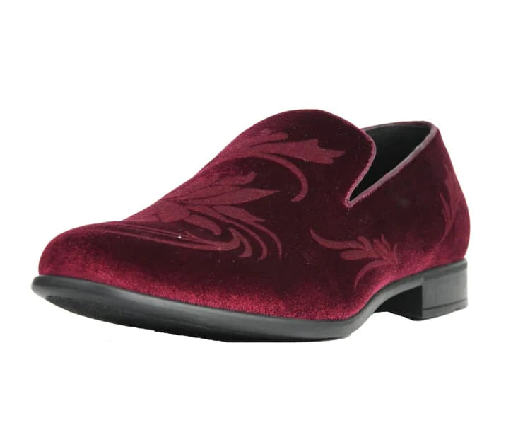 Slip In Shoes - Argos Burgundy